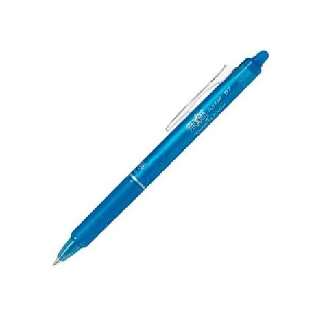 BOLIGRAFO RETR. PILOT FRIXION CLICKER 0.7MM AZ CL Pack de 12 unidades BLRT-FR7-LB