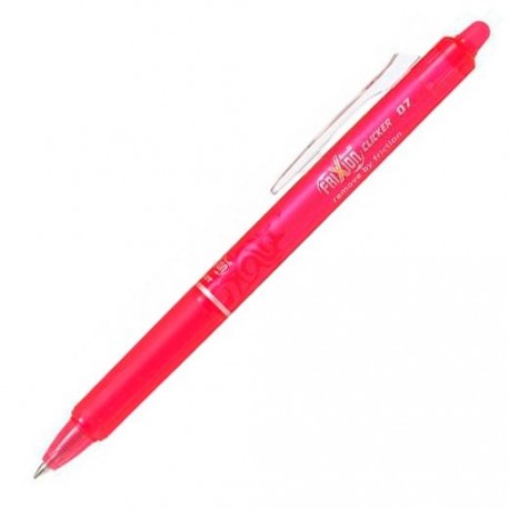 BOLIGRAFO RETR. PILOT FRIXION CLICKER 0.7MM ROSA