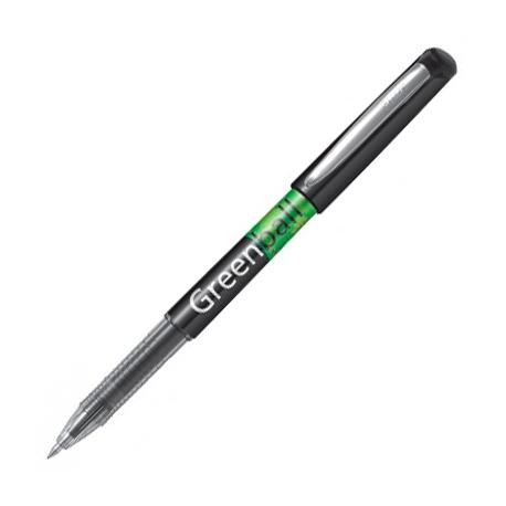 PILOT ROLLER GREEN-BALL 0,7 BEGREEN TINTA LÍQUIDA NEGRO - Pack de 10 unidades