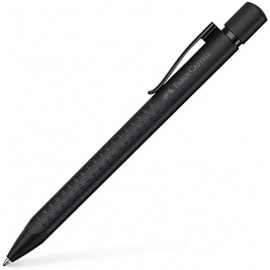 FABER CASTELL BOLÍGRAFO GRIP EDITION XB ALL BLACK RECARGABLE NEGRO -5U-