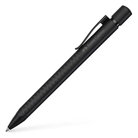 FABER CASTELL BOLÍGRAFO GRIP EDITION XB ALL BLACK RECARGABLE NEGRO -5U-