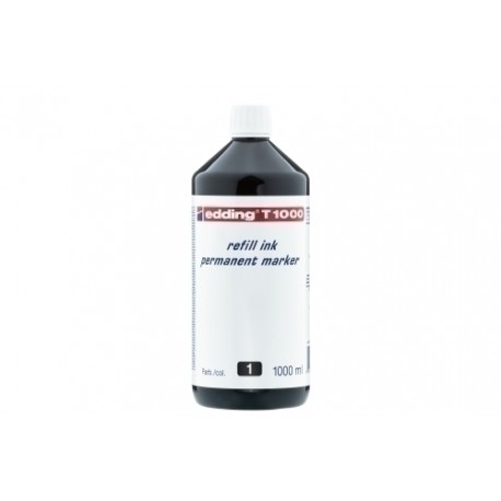 TINTA ROTUL.EDDING 1 litro T1000 NEGRO