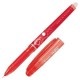 BOLIGRAFO PILOT FRIXION POINT 0.5MM ROJO