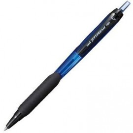 UNIBALL ROLLERBALL JETSTREAM 101  SXN-101 RETRÁCTIL AZUL -12U-