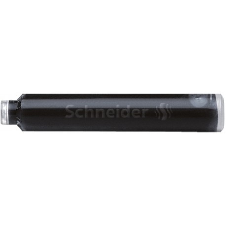 TINTA ESTILOG.SCHNEIDER CAJA 6 CART.NEGR - Pack de 10 unidades