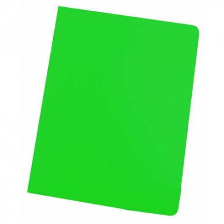 SUBCARPETA SIMPLES INTENSAS 250 GRS A4 COLOR VERDE GIO 400040485