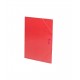 CARPETA SOLAPAS CARTON LUZ TAMAÑO FOLIO CON GOMA COLOR ROJO CARCHICO 2033L60