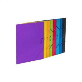 CARPETA SOLAPAS CARTON LUZ TAMAÑO FOLIO CON GOMA COLOR VERDE CARCHICO 2033L21