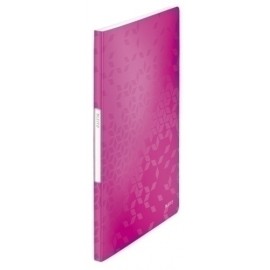 TARIF.LEITZ WOW PP A4 20 F. FUCSIA - Pack de 10 unidades