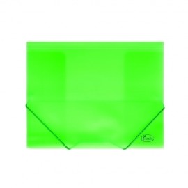 CARPETA SOLAP.FOROFIS PP A4 TRANS. VERDE