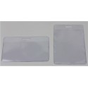 CAJA 50 FUNDAS IDENTIFICACION PVC NATURAL 90X62MM IBERPLAS 107450