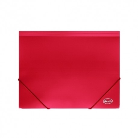 CARPETA SOLAP.FOROFIS PP A4 ROJO