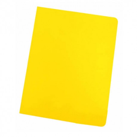 SUBCARPETA SIMPLES INTENSAS 250 GRS A4 COLOR AMARILLO GIO 400040484