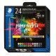 Staedtler Pigment Arts Brush Pen rotulador Multicolor 24 pieza(s)