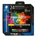 Staedtler Pigment Arts Brush Pen rotulador Multicolor 24 pieza(s)