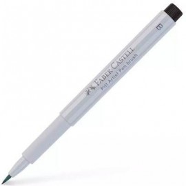 FABER CASTELL ROTULADOR PITT ARTIST PEN BRUSH PUNTA PINCEL GRIS FRÍO I -10U-