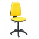 Silla Elche CP bali amarillo ruedas de parquet