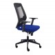 SILLA ROCADA RD-908-3 RESPALDO NEG+ASIENTO AZ