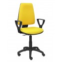 Silla Elche CP bali amarillo brazos fijos