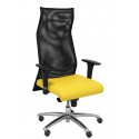 Sillon Sahuco similpiel amarillo