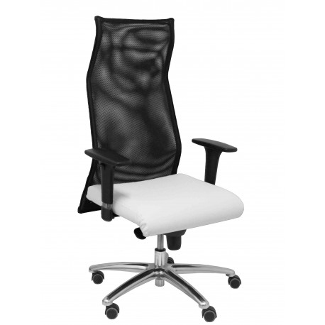 Sillon Sahuco similpiel blanco