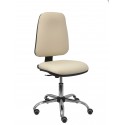 Silla Socovos similpiel crema