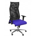 Sillon Sahuco similpiel azul