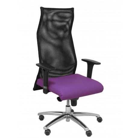 Sillon Sahuco similpiel morado