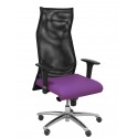 Sillon Sahuco similpiel morado