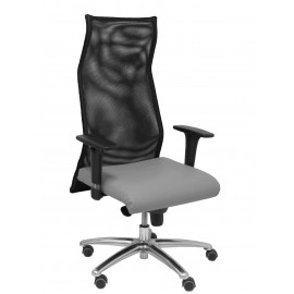 Sillon Sahuco similpiel gris