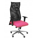 Sillon Sahuco similpiel rosa