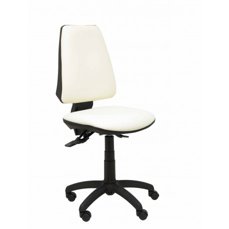 Silla Elche sincro similpiel blanco