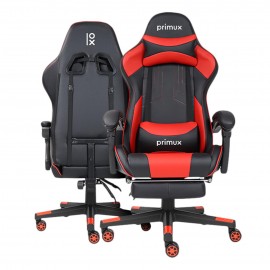 SILLA GAMING PRIMUX ECLIPSE GRANA NEGRO/ROJO