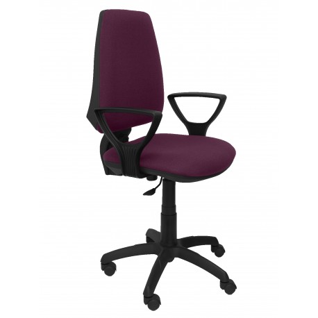 Silla Elche CP bali morado brazos fijos