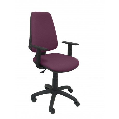 Silla Elche CP bali morado brazos regulables