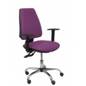 Silla Elche S 24 horas similpiel morado