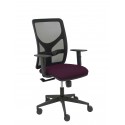 Silla Motilla malla negra asiento bali morado brazo regu