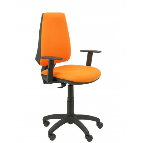 Silla Elche CP bali naranja brazos regulables