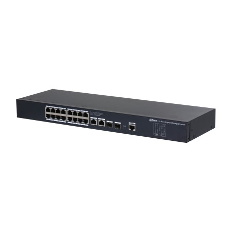 Dahua Technology DH-SG4020 switch Gestionado L2 Gigabit Ethernet (10/100/1000) 1U Negro