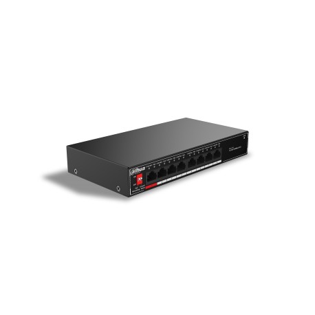 Dahua Technology DH-SG1008P switch No administrado Gigabit Ethernet (10/100/1000) Energía sobre Ethernet (PoE) Negro