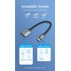 Vention Conversor CCWHB/ USB Tipo-C Macho - USB Hembra/ 15cm