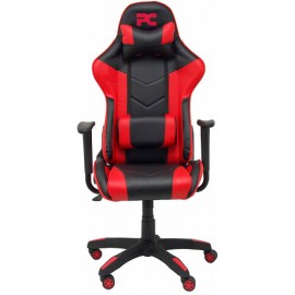 SILLA GAMING ATALAYA SIMIL PIEL NEGRO Y ROJO PIQUERAS Y CRESPO 7217DBSPRJ