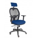 Silla Jorquera traslack malla negra asiento bali marino brazos 3D cabecero regulable