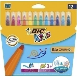 ROTUL.BIC KID COULEUR CAJA 12 GRUESO