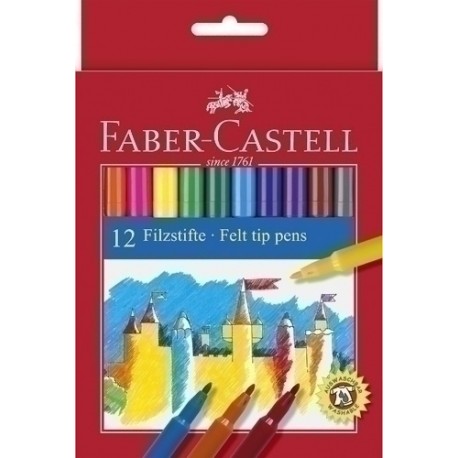 ROTULADOR FABER-CASTELL CAJA 12