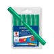 B. 6 ROTULAD. STAEDTLER NORIS JUMBO 340 VERDE