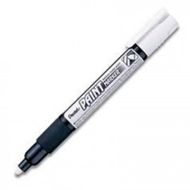 MARCADOR PERM. PENTEL BLANCO MMP20 W