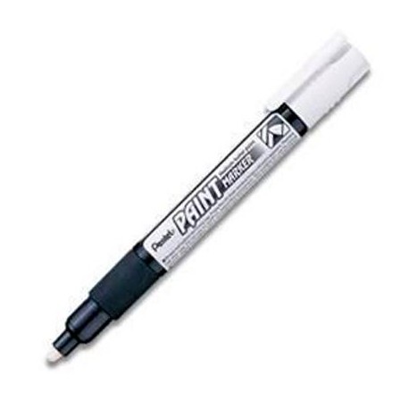 MARCADOR PERM. PENTEL BLANCO MMP20 W