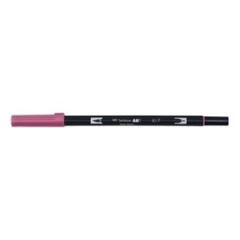 ROTULADOR TOMBOW DOBLE PUNTA PINC. MALVA - Pack de 6 unidades