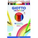 LAPICES GIOTTO COLORS 3.0 Est. 18 ud - Pack de 20 unidades